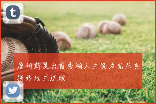 詹姆斯复出首秀湖人主场力克尼克斯终结三连败